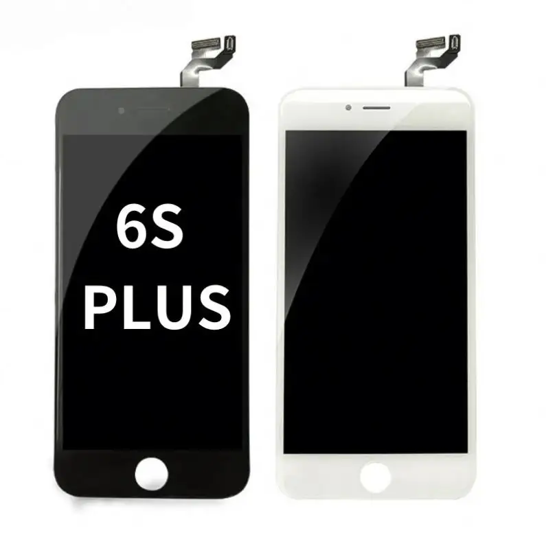 Banyak LCD Asli untuk iPhone 6, untuk iPhone 6 S LCD Display Perbaikan, hitam 3D Sentuh untuk iPhone 6 S PLUS Layar LCD