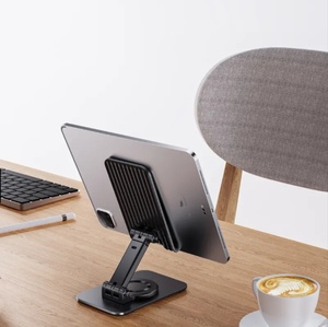 Soporte de Escritorio para Teléfono Móvil de Acero al Carbono, Impermeable, Giratorio <span class=keywords><strong>360</strong></span>°, Ajustable, Telescópico, Portátil, para Teléfono y Tableta - Product Image 6