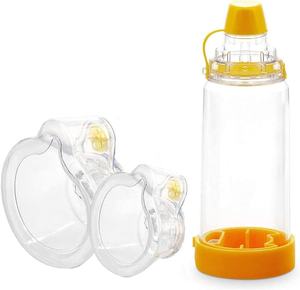 Espaciador de silicona antiestático Iso13485 para inhalador de asma con cámara de aerosol, válvula doble, 160ml-500ml - Product Image 3