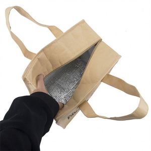 Hot Selling Factory Cheap Eco Friendly 100% Jute Thermal Cooler Tote Lunch <b>Bag</b> Insulated Freezing Cooling Linen Jute Cooler <b>Bags</b> - Product Image 6