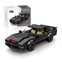 XJD JD083 1:24 RX7 voiture modèle de construction Collection ornements MOC Compatible avec les ensembles de blocs de construction cadeau fête des enfants