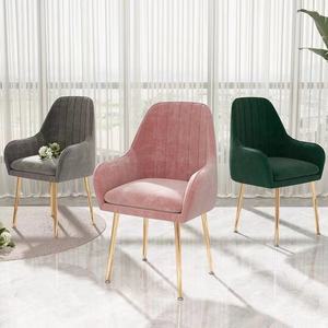 Kelly Wholesale Restaurant Velvet <b>Black</b> Nordic <b>Black</b> Room Modern Luxury Dining <b>Chairs</b> for Dining Table - Product Image 4