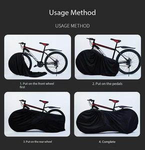 Cubierta de bicicleta de prevención solar contra el polvo, impermeable, a prueba de polvo, cubierta de lluvia, Protector de cadena personalizado, cubierta de bicicleta para rueda de bicicleta - Product Image 2