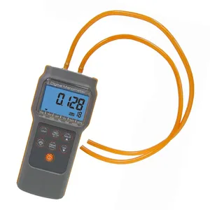 AZ82062 Manômetro Digital Econômico 6 Psi Diferencial Pressure Gauge Plástico Barômetro Azul Backlight Indicador de Bateria Baixa - Product Image 2