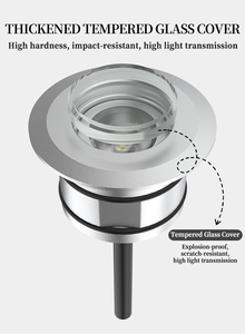 Best Seller Overseas INSS-052 Buried <b>Led</b> Landscape <b>Light</b> 316 Stainless Steel 4000K 5500K For Villa Yard Low MOQ Custom Design - Product Image 6