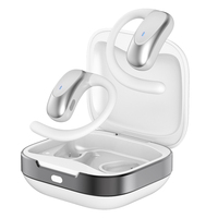 OWS YW21 Écouteurs sans fil ouverts avec écran LCD Écouteurs de bonne qualité sonore avec indicateur de batterie numérique Clip d'oreille Conduction d'air