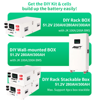 Cellule de batterie lithium-ion LiFePO4 314Ah 3,2V empilable de qualité supérieure pour systèmes solaires 48V 51,2V, stock UE/US, cycle profond 8000 cycles, pour réseaux hybrides