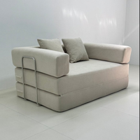 Ensemble de canapés modulaires modernes, design luxueux, grand siège, style nordique, coussins confortables et moelleux, grande zone de détente