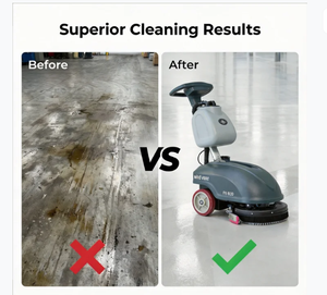 Máquina Fregadora <span class=keywords><strong>de</strong></span> <span class=keywords><strong>Pisos</strong></span> Manual Comercial, Tipo Walk-Behind, Limpiadora <span class=keywords><strong>de</strong></span> <span class=keywords><strong>Pisos</strong></span> Industrial con Componentes <span class=keywords><strong>de</strong></span> Batería - Product Image 5