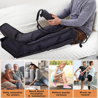Machine de Massage des Jambes Système de Récupération par Compression d'Air Portable, Sans Fil et Rechargeable pour Équipement de Physiothérapie Personnalisé