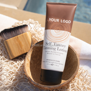 Lotion autobronzante luxueusement hydratante pour le visage et le corps naturel longue durée bronzé brillant teint sain meilleur bronzage - Product Image 1