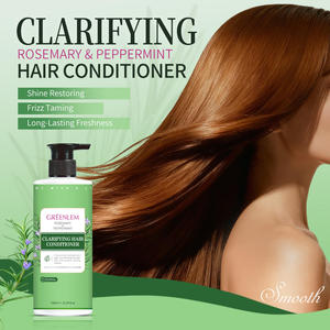 Après-shampoing à l'extrait de plantes naturelles Romarin Menthe Apaise le cuir chevelu Nourrit les cheveux Réduit la casse des cheveux Produit de soin capillaire élastique - Product Image 2