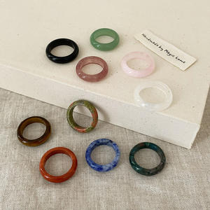 Wholesale Various Natural <b>Stone</b> Quartz <b>Rings</b> High Quality Gemstone <b>Rings</b> Ideal <b>for</b> Women and <b>Men</b> Daily Wear - Product Image 5