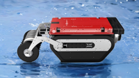 Robot de dragage et de colmatage de canalisations d'égouts CCTV 600-1500mm avec sacs gonflables, dragage automatisé et surveillance de la pression d'air pour puits municipaux