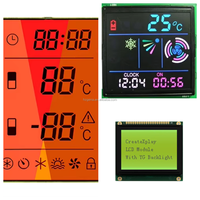 TN Digital Display Fuel Dispenser with Segment LCD Display Temperature and Humidity Meter Instrument