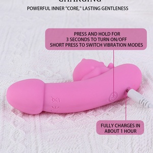 Vibrador Pequeño para Mujeres, Mini Vibrador de Clítoris Impermeable con 10 Modos, Vibrador de Silicona para Punto G y Pezones, Juguete Sexual - Product Image 6