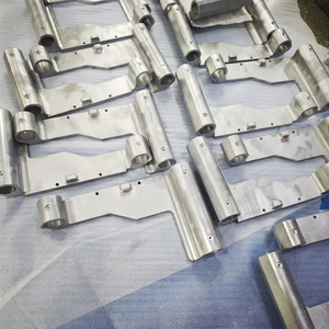 304 Stainless Steel Waterjet Cut Lug Plates 4mm Thick for Pipe <b>Flange</b> <b>Bolt</b> Hole Alignment and Positioning Tabs - Product Image 4