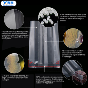 Sac sous vide transparent épaissi en PA/PE pour briques <span class=keywords><strong>de</strong></span> riz 2,5 kg 5 kg 10 kg, sac plastique compressé thermoscellable pour produits secs, aliments pour animaux, céréales - Product Image 3