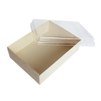 Sushi Container Boxed Rice Ball Wooden Box With Inner Compartment