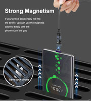 Câbles PD 240w Magnetico Tipo c Rotation à 540 degrés 3 en 1 C à C Câble magnétique de charge super rapide pour Huawei
