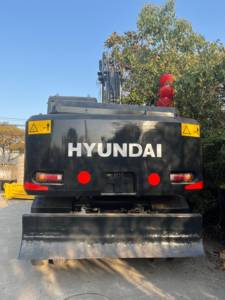 Excavadora de Ruedas Hyundai 150W-9 150-7 150 Usada Original Importada de Corea para Minería/Construcción con Buen Rendimiento en Oferta - Product Image 3