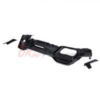 Juego de difusor trasero de fibra de carbono seco para BMW New X6 G06 LCI M50I M60I Body Kit
