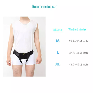 Cinturón <span class=keywords><strong>de</strong></span> <span class=keywords><strong>Hernia</strong></span> Inguinal Ajustable <span class=keywords><strong>de</strong></span> Alta Calidad para Hombres con Almohadillas <span class=keywords><strong>de</strong></span> Compresión Extraíbles y Soporte Inguinal para Alivio del Dolor - Product Image 4