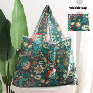 Reusable Shopping <b>Bag</b> 42x58cm <b>Foldable</b> Tote Grocery Fruit Print Pineapple Patterns Lightweight Shoulder Handle Eco <b>Bag</b> 4 Designs - Product Image 4