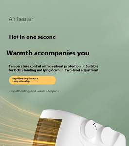 Radiateur Électrique Domestique de Bureau, Souffleur Chauffant avec Protection Contre la Surchauffe, Chauffage Électrique Portable pour l'Hiver - Product Image 4