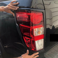 Kit de conversion pour pick-up, couvercle de feux arrière en ABS noir mat, protection décorative pour feux arrière pour BT50 BT-50 2021+