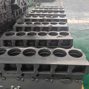 6D170-3 utilisé ensemble de culasse de bloc-cylindres court pour diesel pour la construction de machines d'ingénierie agricole au détail d'excavatrice - Product Image 2