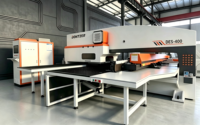 Machine de poinçonnage CNC à tourelle en acier inoxydable de 6,35 mm à prix d'usine pour la poinçonnage de tôles et la fabrication de stores, volets et persiennes