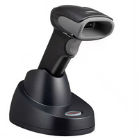 Lecteur de codes-barres portable industriel sans fil 2D Honeywell 1472g noir, haute précision, capteur CMOS, interface USB/BT