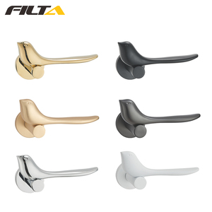 Filta Golden Maniglie delle porte di lusso interno zinco Set maniglia della <span class=keywords><strong>porta</strong></span> <span class=keywords><strong>porta</strong></span> in oro spazzolato buco della serratura maniglia della <span class=keywords><strong>porta</strong></span> - Product Image 3