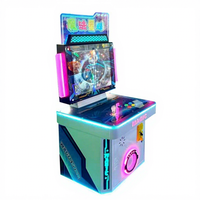 Console de jeu commerciale à monnayeur en métal pour enfants - Équipement de jeu individuel d'intérieur facilement démontable pour zones de divertissement