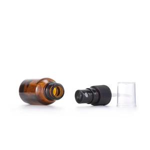 Flacon pulvérisateur opaque brun 5-100 ml, flacon d'huile essentielle en <span class=keywords><strong>verre</strong></span> pressé brun, échantillon en gros, flacon cosmétique - Product Image 3