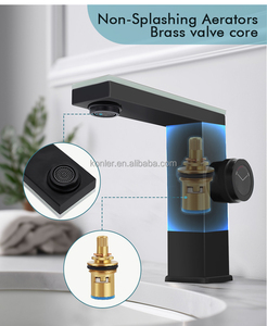 Grifo de <span class=keywords><strong>Lavabo</strong></span> Inteligente Digital de Acero Inoxidable para Agua Fría y Caliente, para Baño, en Oferta - Product Image 6