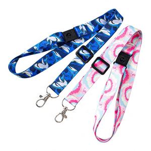 Sin pedido mínimo, fabricante, logotipo de impresión, cordón de teléfono cruzado ajustable, correa de cordón personalizada de poliéster para teléfono - Product Image 2