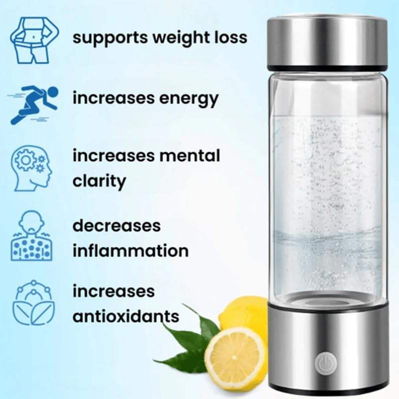 Portable Hydrogen Water Machine - Improve Water in 3 Minutes