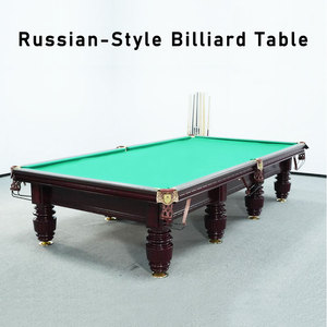 Mesa de <span class=keywords><strong>Billar</strong></span> Rusa de Lujo con Losas de Pizarra de 45 mm de Grosor, Juego Completo de Accesorios de Alta Calidad, 10 <span class=keywords><strong>pies</strong></span>/12 <span class=keywords><strong>pies</strong></span> - Product Image 2