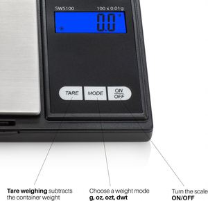 Báscula Digital de Bolsillo Mini Electrónica de Alta Precisión (0.01g) para Joyería y Diamantes - ¡Oferta! - Product Image 2