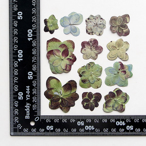Kuaid Double Hortensia Peinture de fleurs en relief <span class=keywords><strong>Herbier</strong></span> <span class=keywords><strong>Presse</strong></span> à fleurs séchées Marque-page Décoration de visage Fleurs séchées - Product Image 6