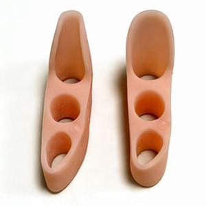 Medco – Protège-orteils en gel <span class=keywords><strong>de</strong></span> silicone pour soins des pieds, séparateur d'orteils superposés, attelle orthopédique, correcteur d'orteils - Product Image 4