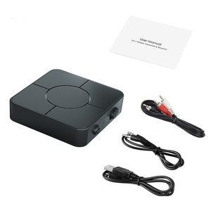 Transmisor receptor Bluetooth 5,0, adaptador de Audio inalámbrico 2 en 1 para coche, llamadas manos libres, USB de 3,5mm - Product Image 5