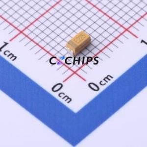 ตัวเก็บประจุแทนทาลัม CA55-A025M225T ( ความจุ: 2.2uF )( ความแม่นยำ: 20% แรงดันไฟฟ้าที่กำหนด: 25V ) - Product Image 1