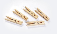 Pinces à linge en bois naturel, pinces, épingles à linge, artisanat, vente en gros, 10 pièces