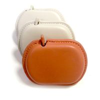 Ruban à mesurer personnalisé petit ruban à mesurer imprimé en cuir PU pour corps carré cadeau promotionnel