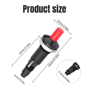 Allumeur piézoélectrique pour barbecue <span class=keywords><strong>Weber</strong></span>, bouton d'<span class=keywords><strong>allumage</strong></span> de rechange, allumeurs piézoélectriques pour cheminée et four à gaz - Product Image 2
