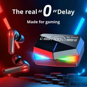 ชุดหูฟังเกมมิ่ง M28 สำหรับการเล่นเกมข้ามพรมแดน ไม่มีดีเลย์ แบตเตอรี่ใช้งานได้นานกว่า <span class=keywords><strong>3</strong></span> ชั่วโมง พร้อมระบบตัดเสียงรบกวนแบบแอคทีฟ ไร้สายแบบใส่ในหู - Product Image 4