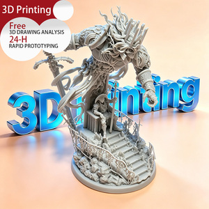 Fournisseur d'<span class=keywords><strong>impression</strong></span> <span class=keywords><strong>3D</strong></span> en résine SLA, figurines personnalisées, statues, jouets, pièces, haute résolution, détails complexes, vente en gros - Product Image 1